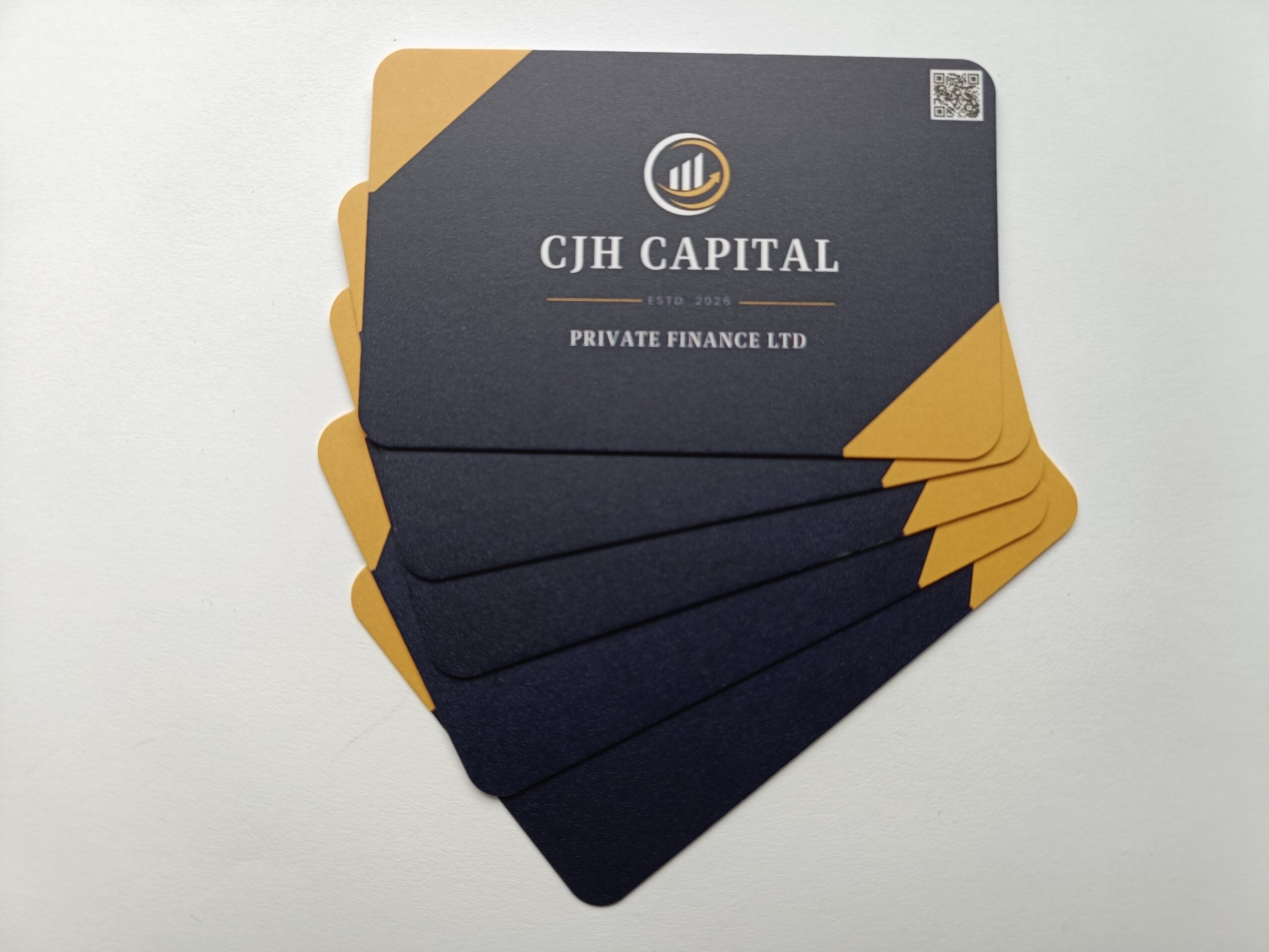 CJH Capital Business cards Back