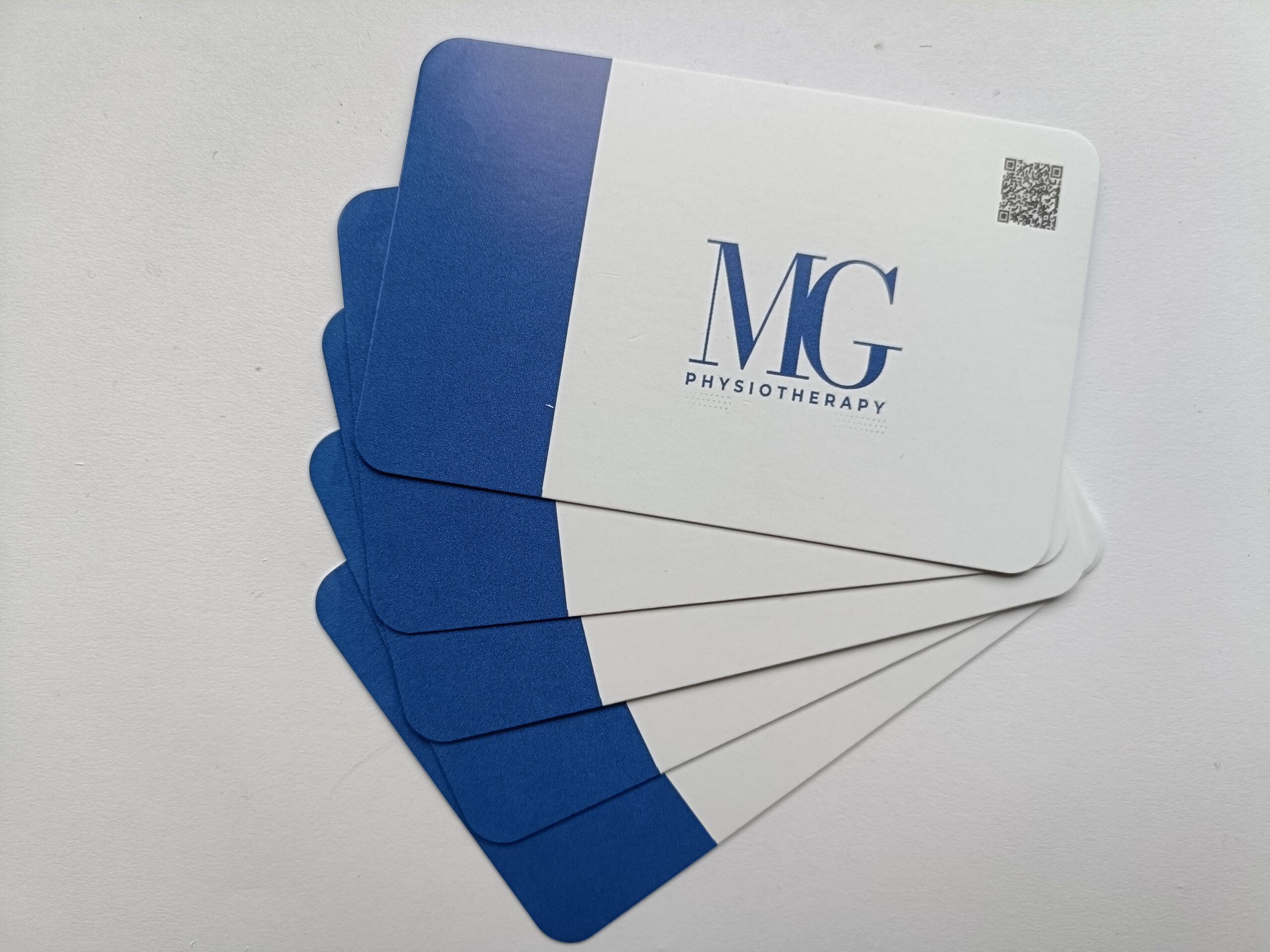 MG Physiotherapy Business Card Back