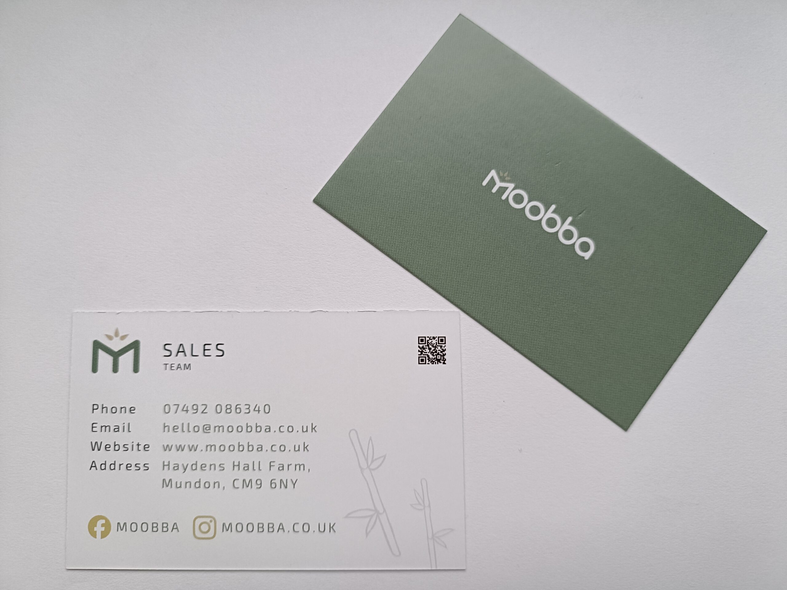Moobba Business Card Both