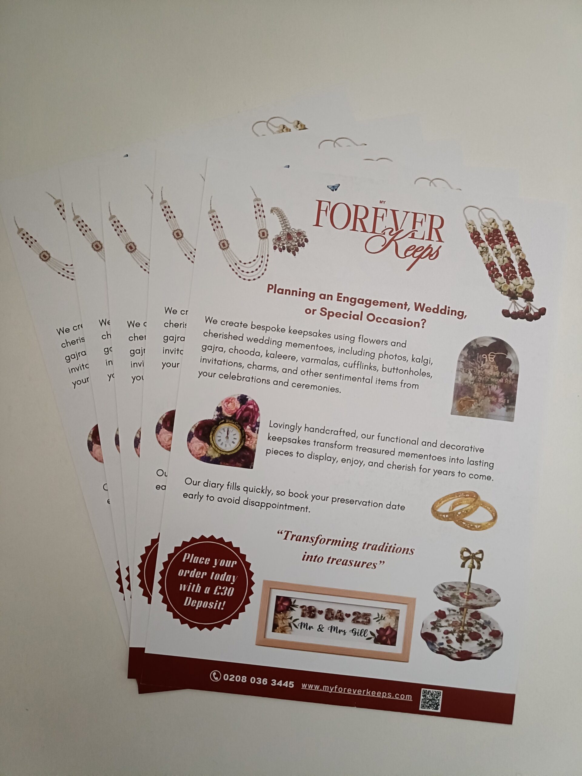 My Forever Keeps Indian Flyer Front